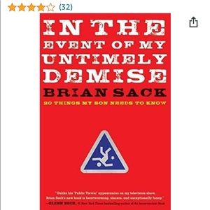 “In the Event of my Untimely Demise” Book